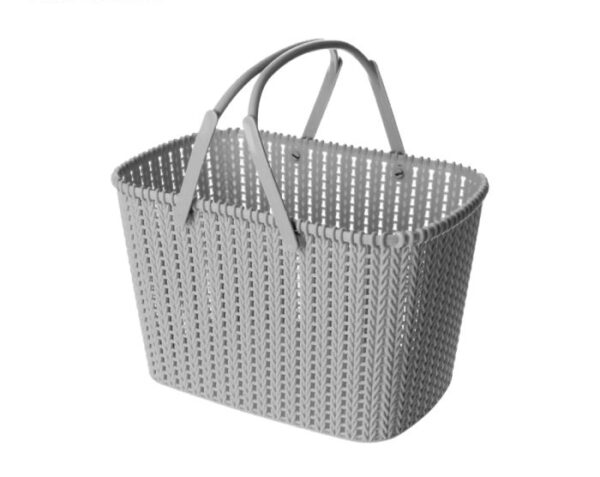 Double Handle Rattan Basket